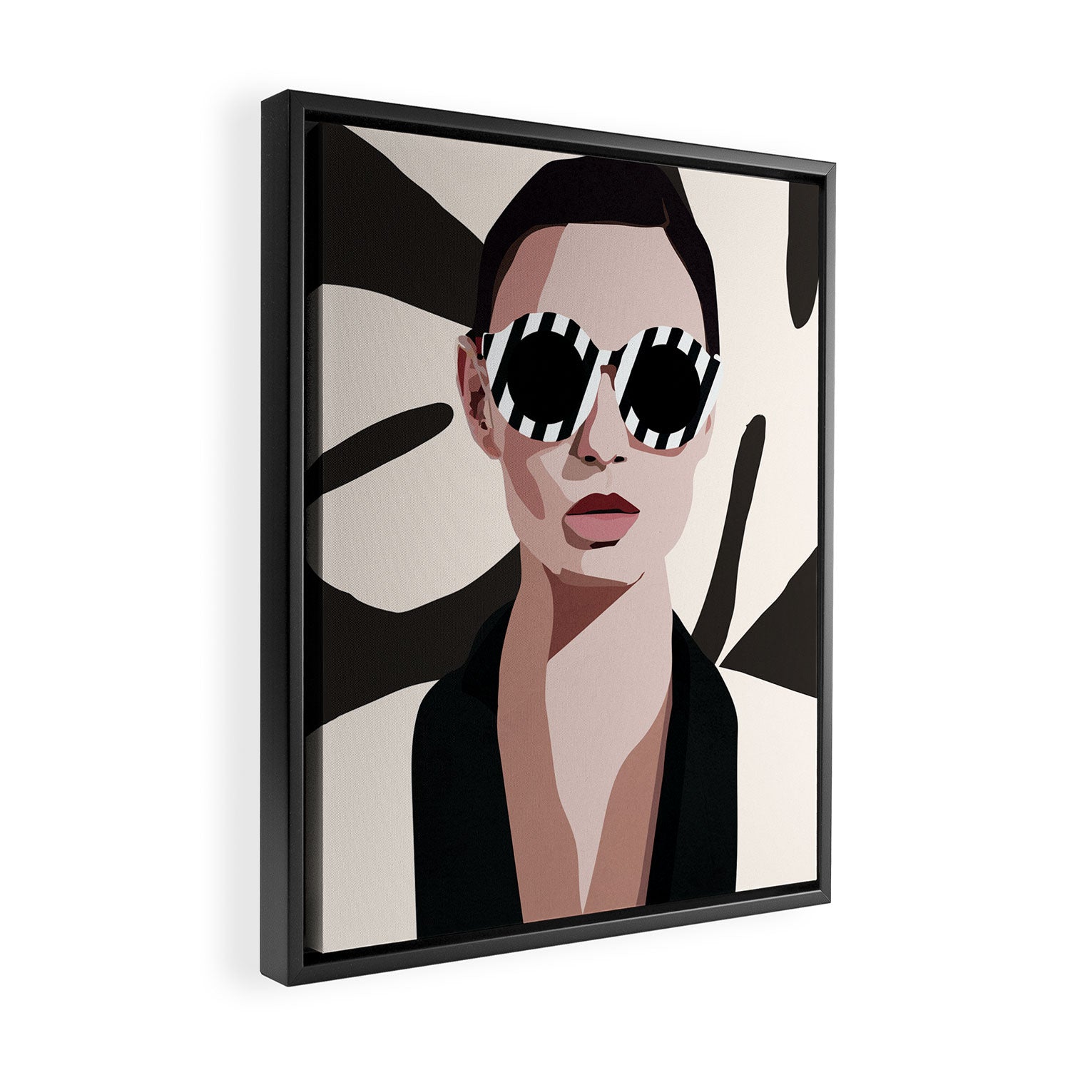 The Face of Fashion 7 Framed Canvas Print Gallery Image 2
