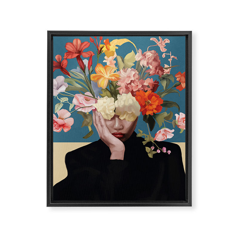 The Secret Garden Within  Framed Canvas Print Gallery Image 6