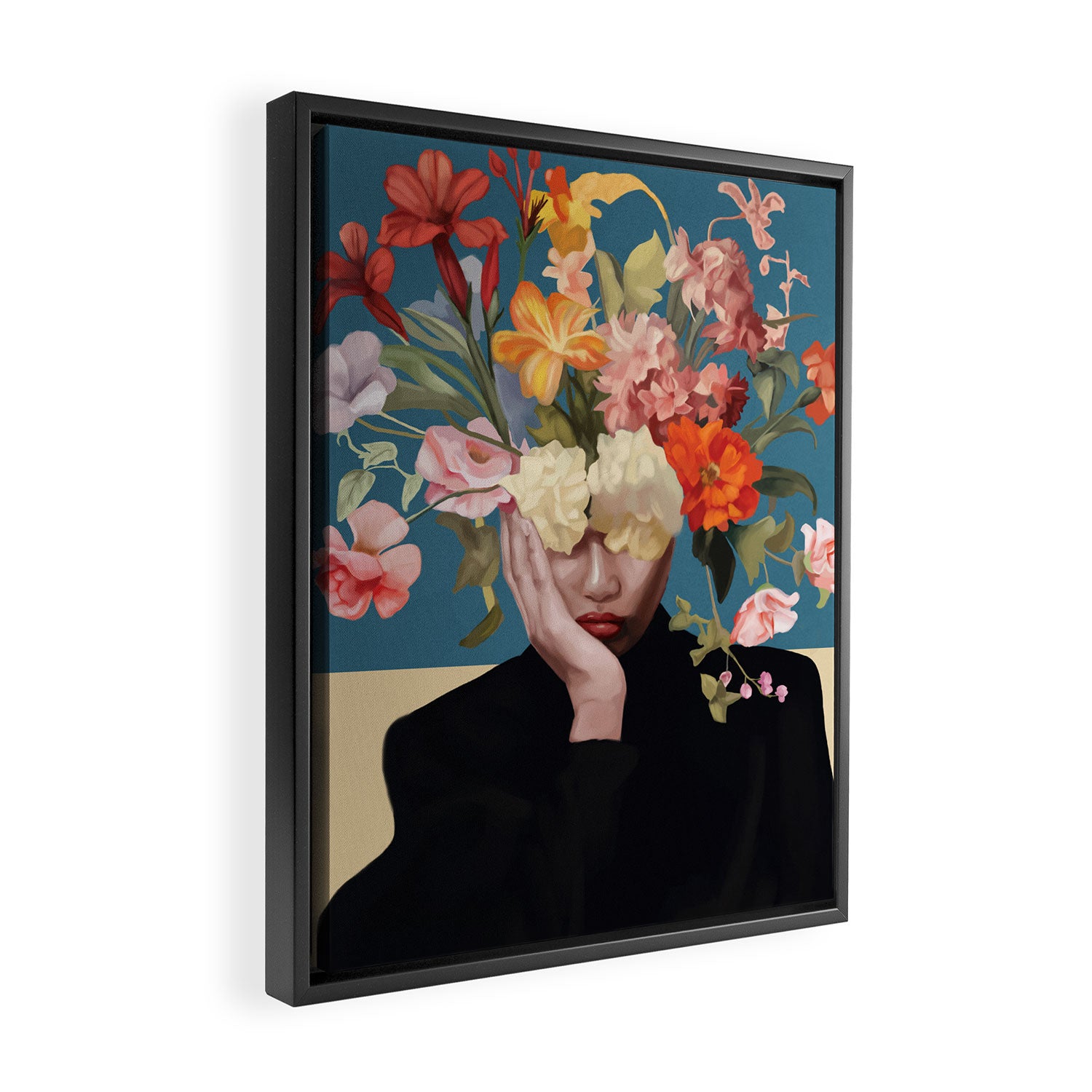 The Secret Garden Within  Framed Canvas Print Gallery Image 2