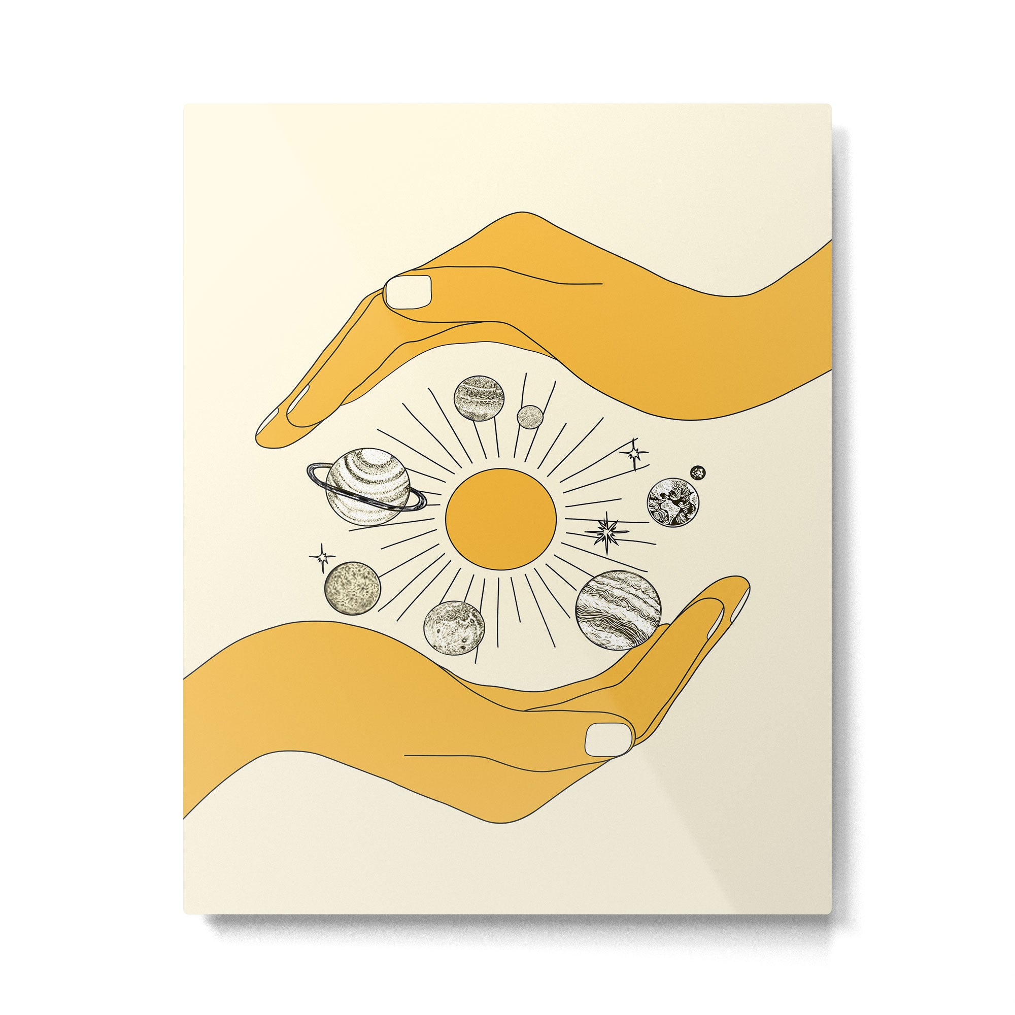 The Universe in Your Hands Metal Print Gallery Image 6