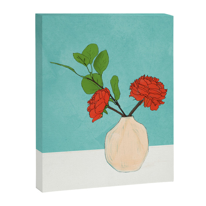 Thought of you Blue Canvas Print Gallery Image 1