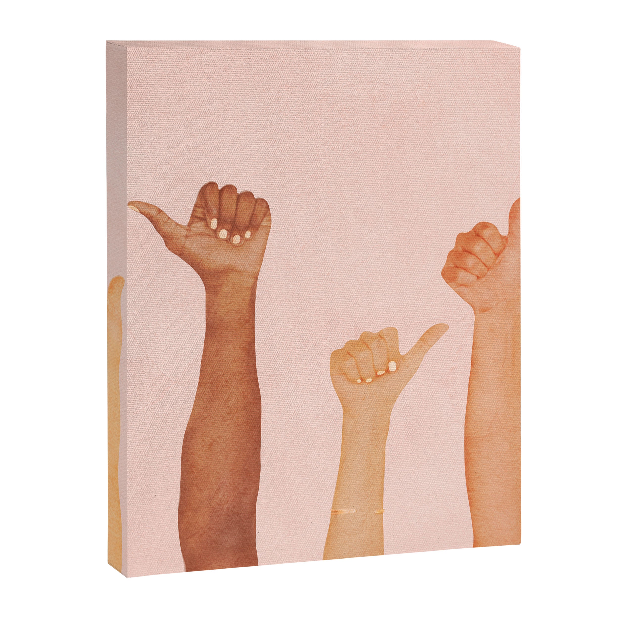 Thumbs Up Canvas Print Gallery Image 6