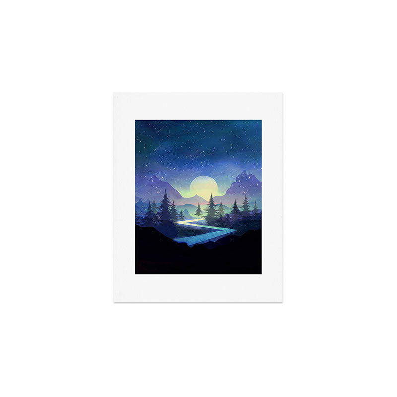 Touching the Stars Art Print Gallery Image 1