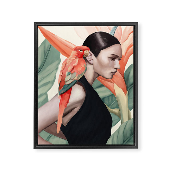 Tropic Song Framed Canvas Print Gallery Image 1