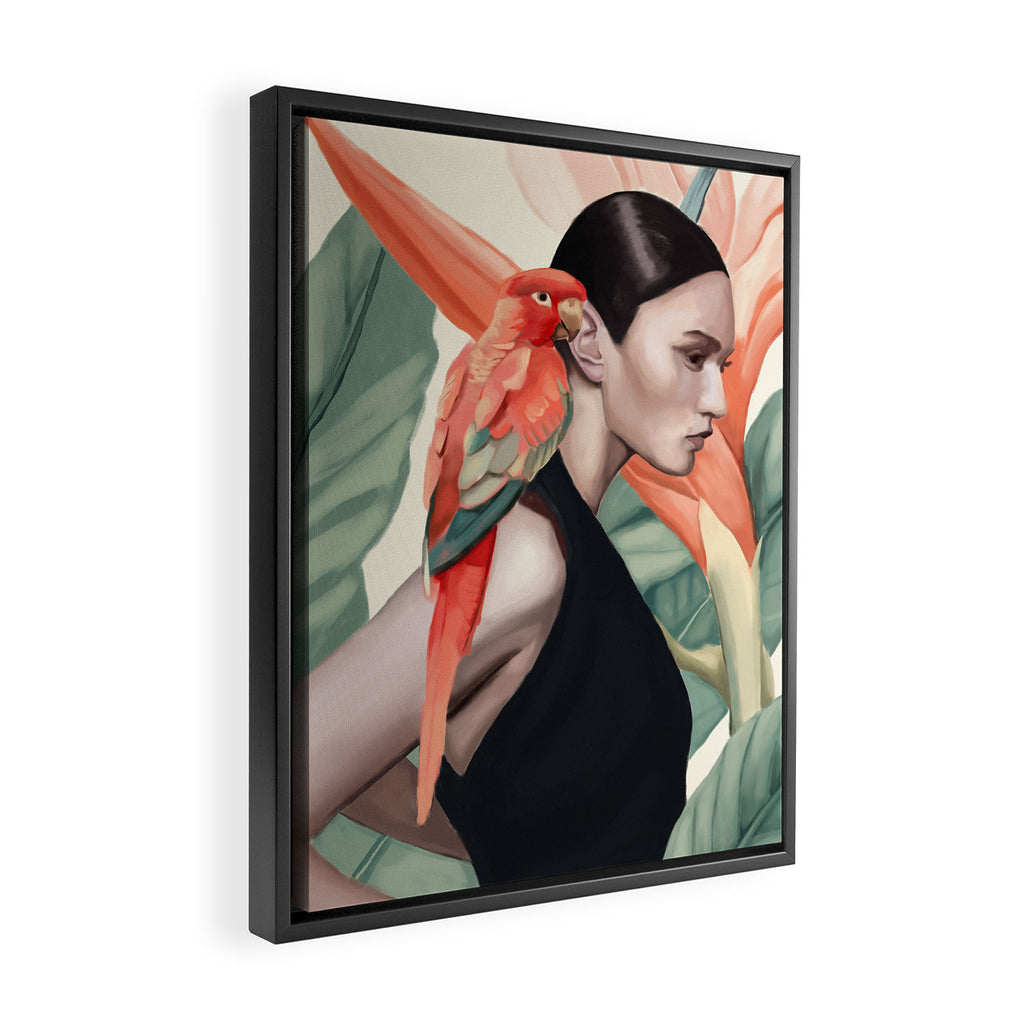 Tropic Song Framed Canvas Print Gallery Image 2