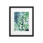 Tropical  Leaves Framed Art Print Gallery Image 5