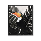 Tropical Toucan Art Framed Canvas Print Gallery Image 6