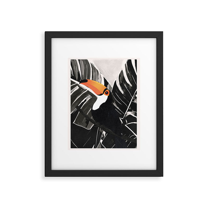 Tropical Toucan Art Framed Art Print Gallery Image 5