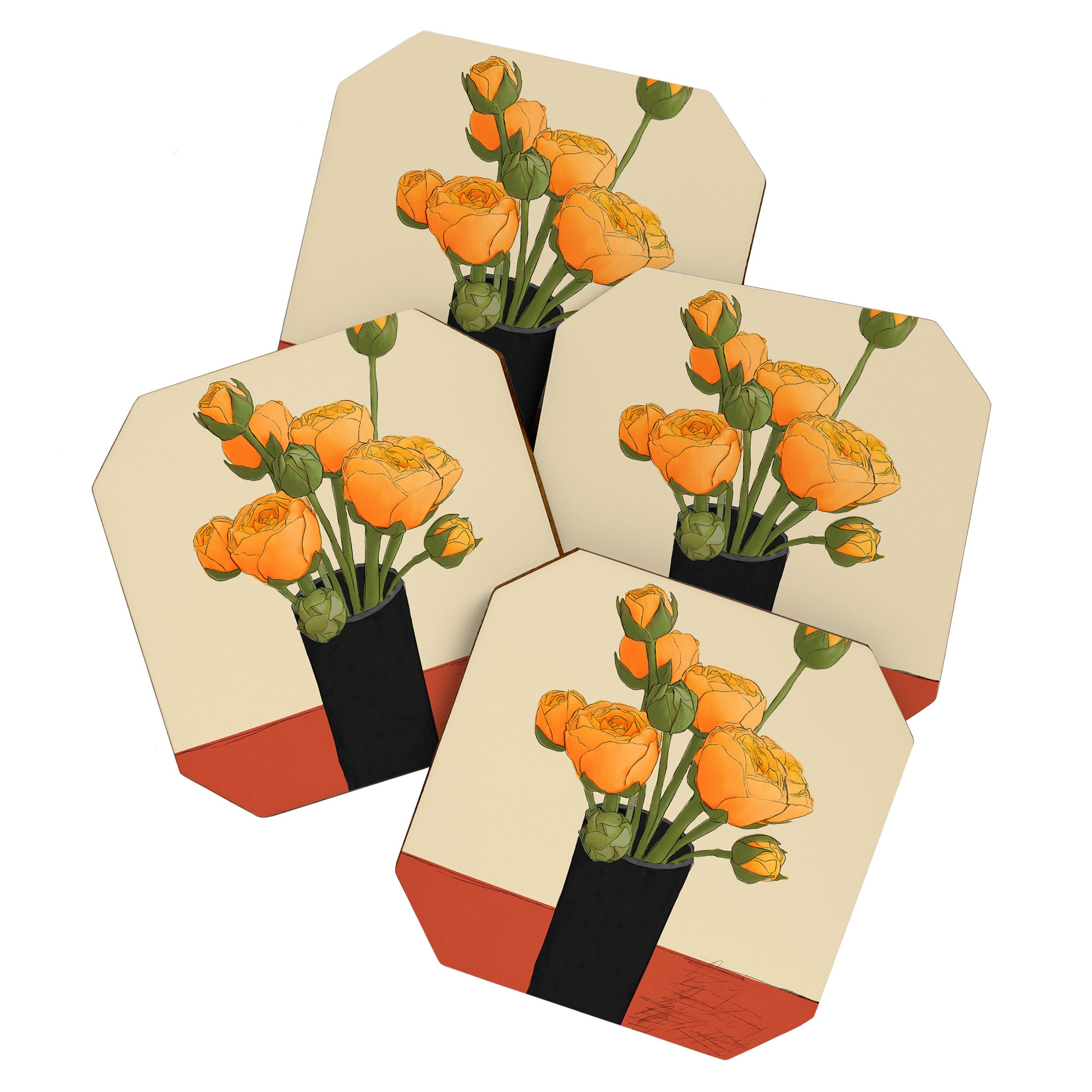 Tulip Bouquet Gift 7 Coaster Gallery Image 1