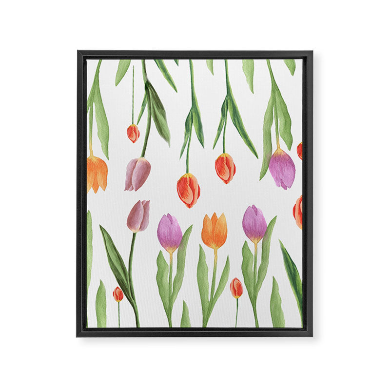 Tulips Framed Canvas Print Gallery Image 8