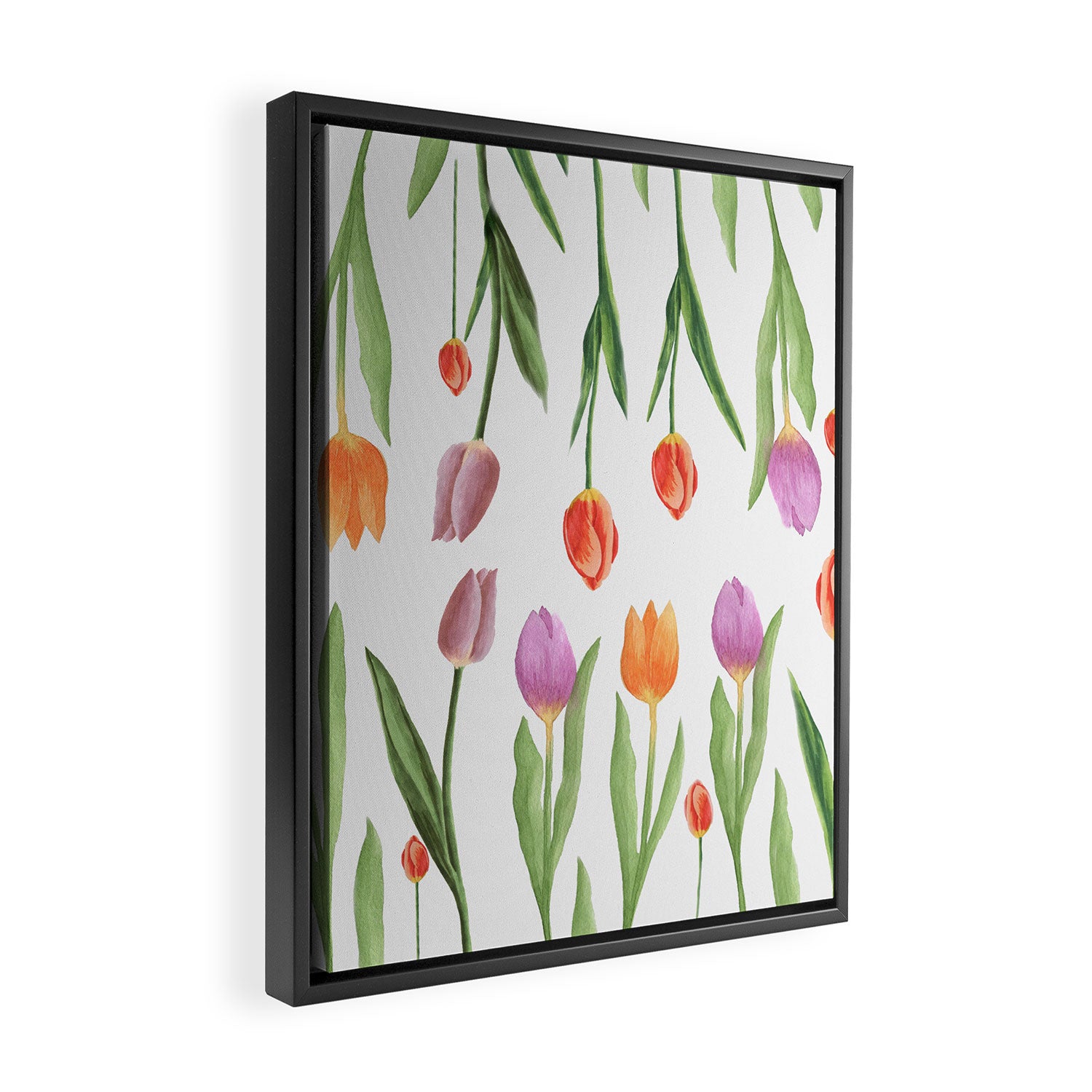Tulips Framed Canvas Print Gallery Image 2