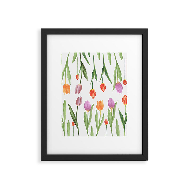 Tulips Framed Art Print Gallery Image 6