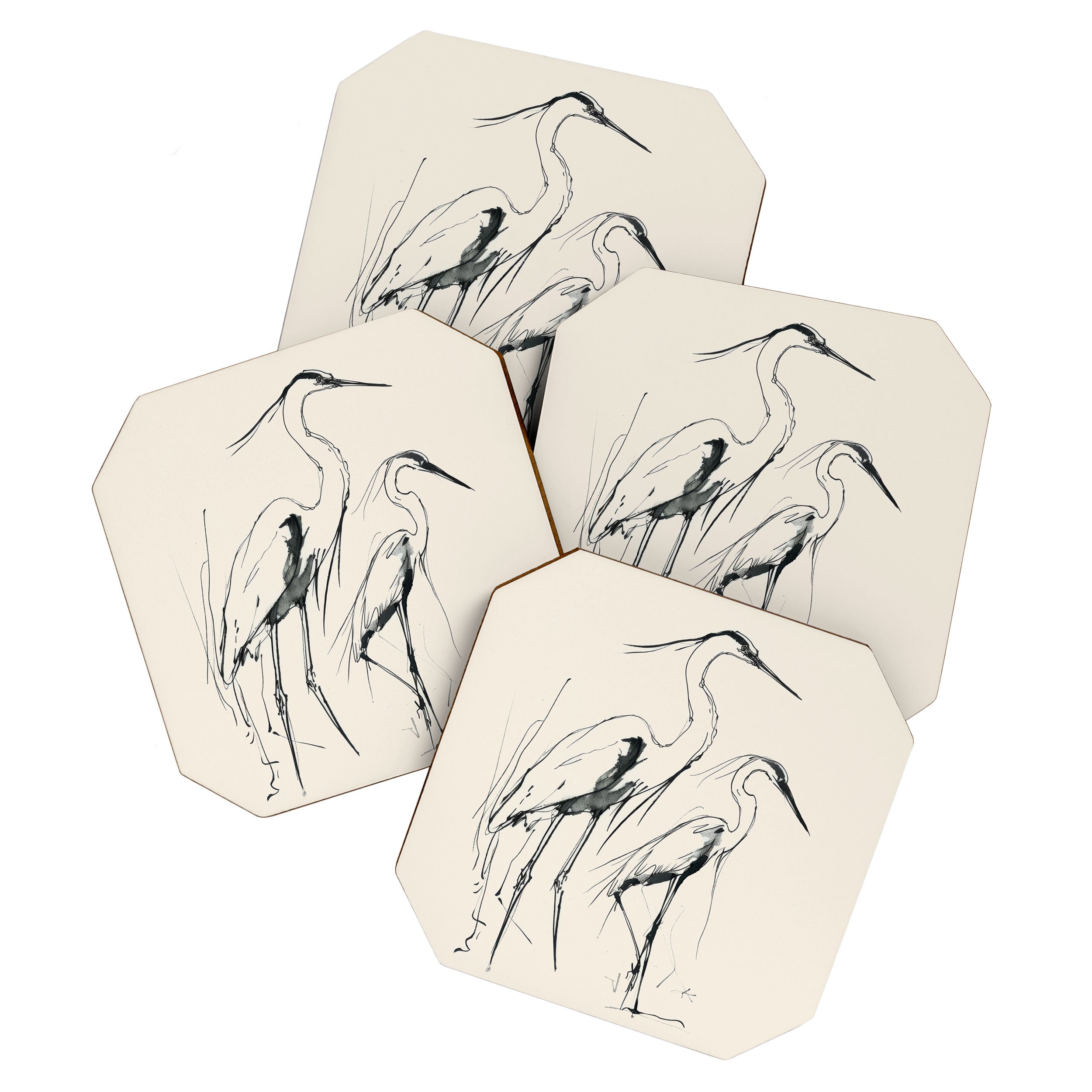 Two Herons Coaster Gallery Image 1