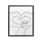 Unconditional Love Framed Canvas Print Gallery Image 8