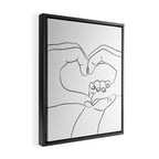 Unconditional Love Framed Canvas Print Gallery Image 2