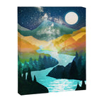 Under the Starlight Canvas Print Gallery Image 8