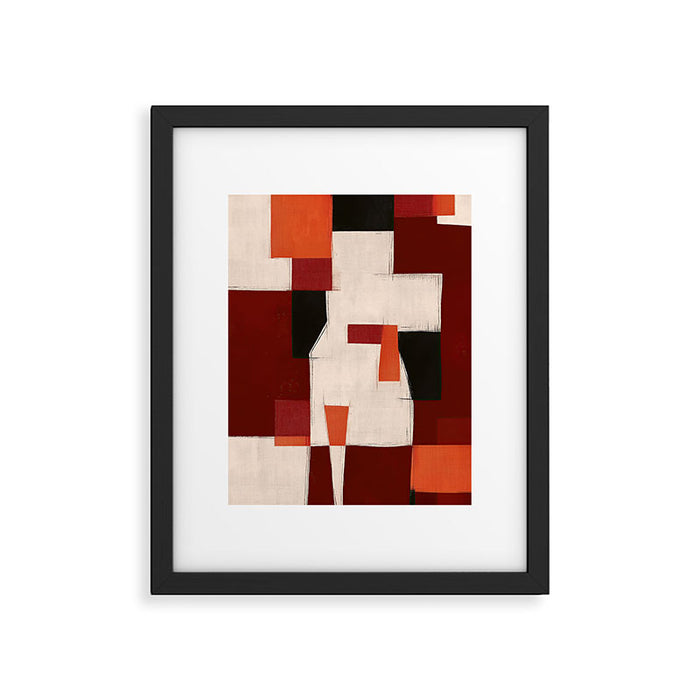 Urban Abstraction Framed Art Print Gallery Image 1