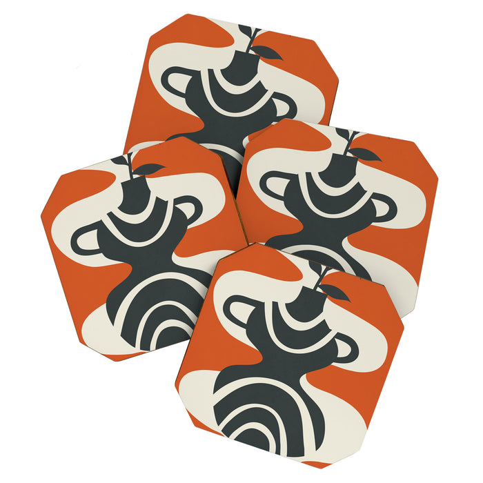 Vase of Tranquility 2 Coaster Gallery Image 1
