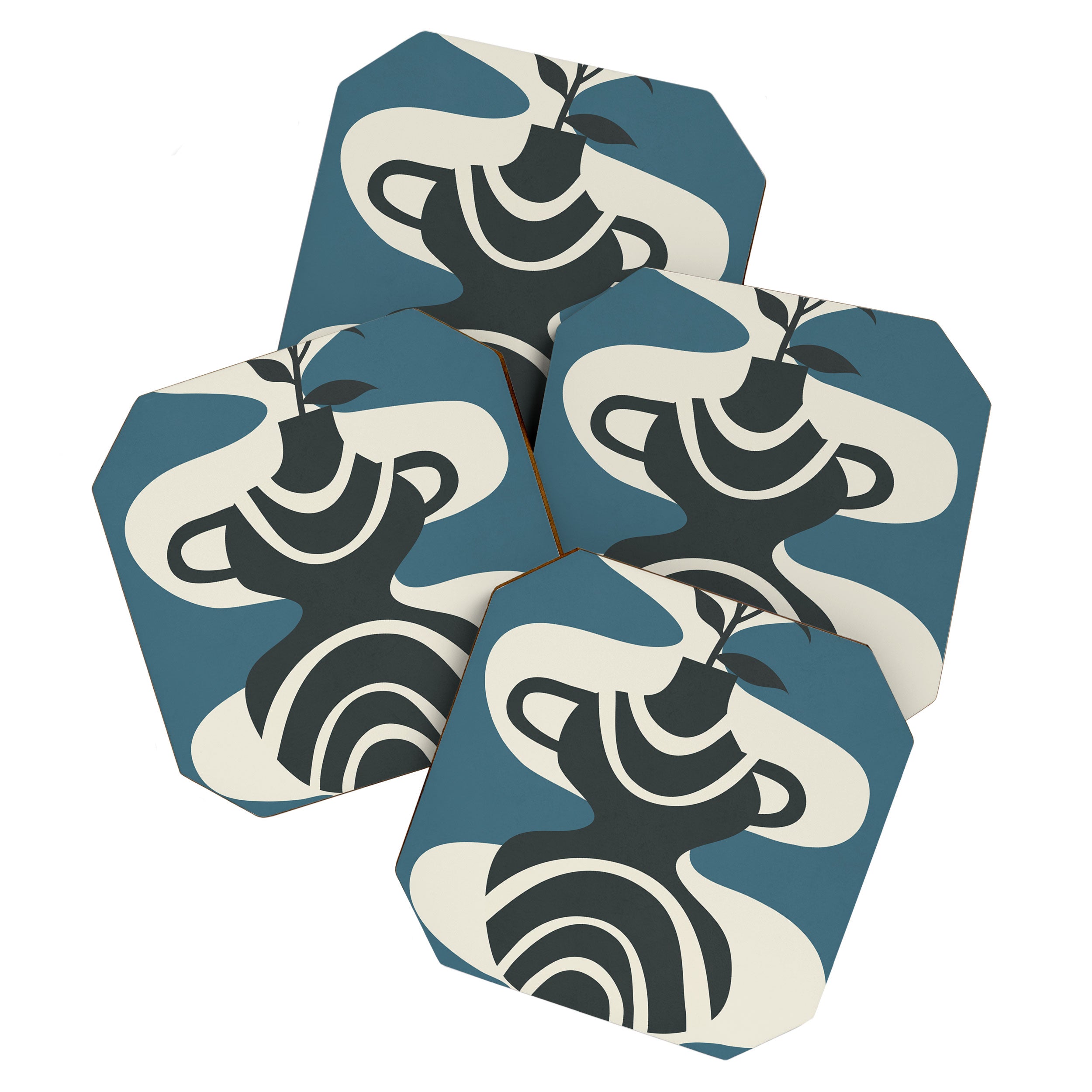 Vase of Tranquility 5 Coaster Gallery Image 1