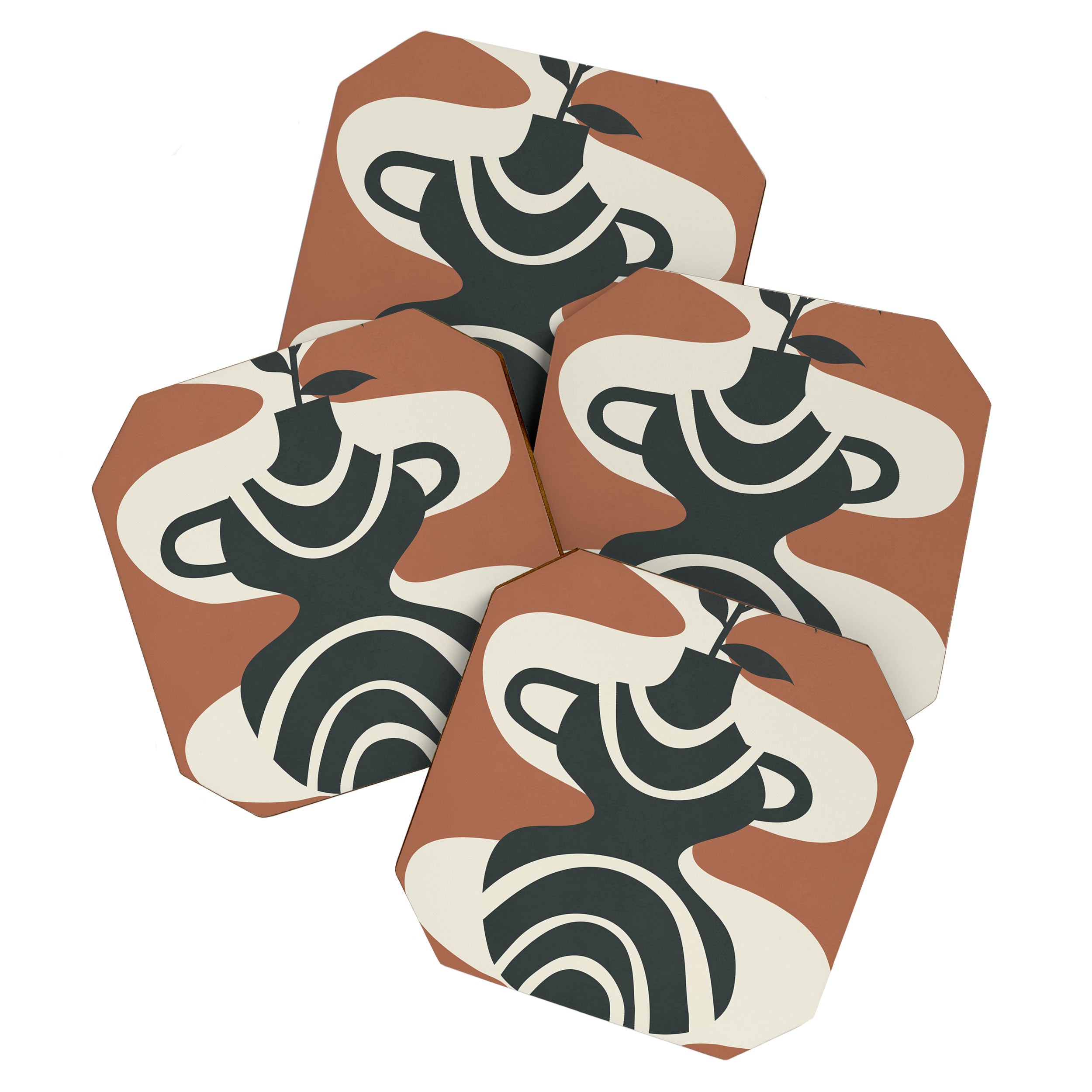 Vase of Tranquility 7 Coaster Gallery Image 1