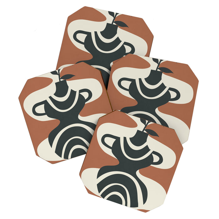Vase of Tranquility 7 Coaster Gallery Image 1