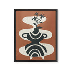 Vase of Tranquility 7 Framed Canvas Print Gallery Image 6