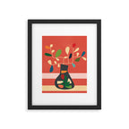 Vase of Vibrance 2 Framed Art Print Gallery Image 5