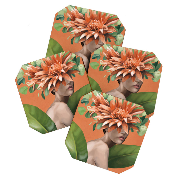 Veiled by Bloom 1 Coaster Gallery Image 1