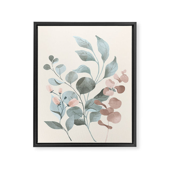 Verdant Branches 02 Framed Canvas Print Gallery Image 1
