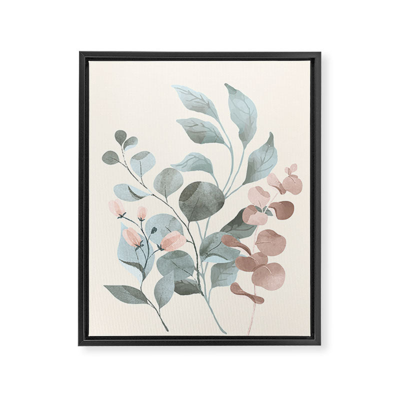 Verdant Branches 02 Framed Canvas Print Gallery Image 6