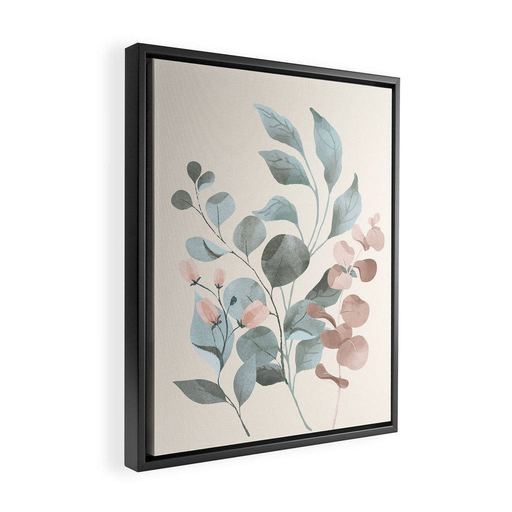 Verdant Branches 02 Framed Canvas Print Gallery Image 2