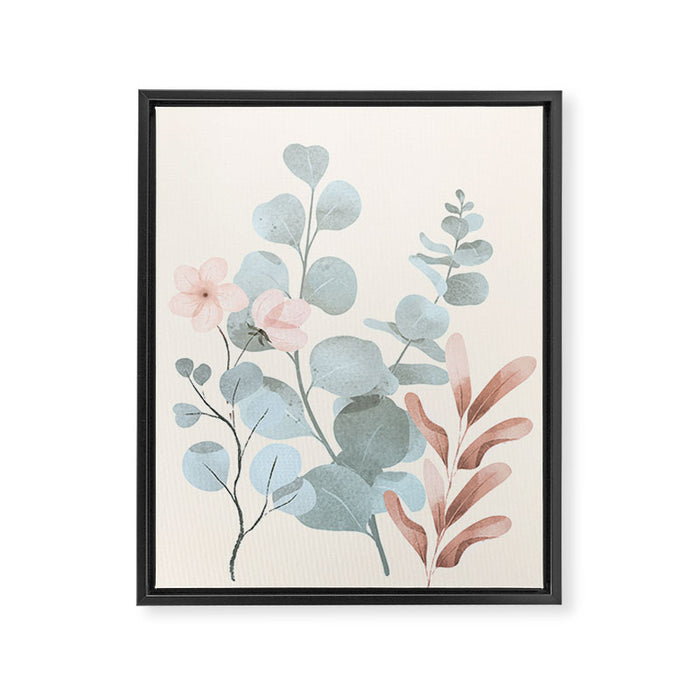 Verdant Branches 03 Framed Canvas Print Gallery Image 1