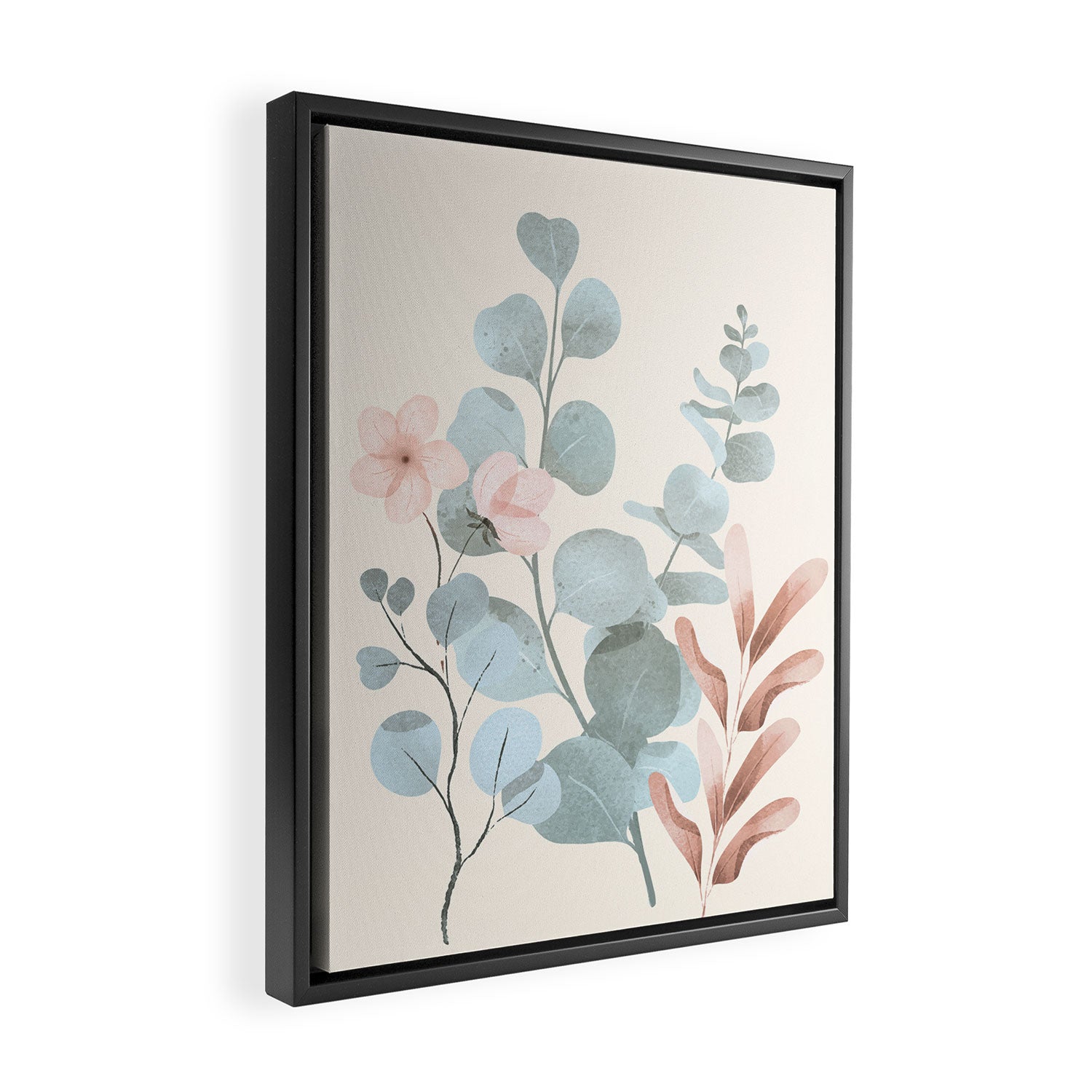 Verdant Branches 03 Framed Canvas Print Gallery Image 2