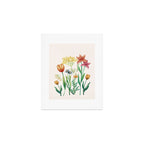 Vibrant Flowers 03 Art Print Gallery Image 1