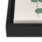 Watercolor Eucalyptus Framed Canvas Print Gallery Image 3