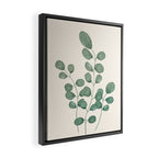 Watercolor Eucalyptus Framed Canvas Print Gallery Image 2