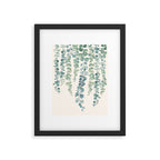 Watercolor Eucalyptus Leaves Framed Art Print Gallery Image 5