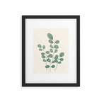 Watercolor Eucalyptus Framed Art Print Gallery Image 6