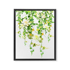 Watercolor Ivy Framed Canvas Print Gallery Image 6