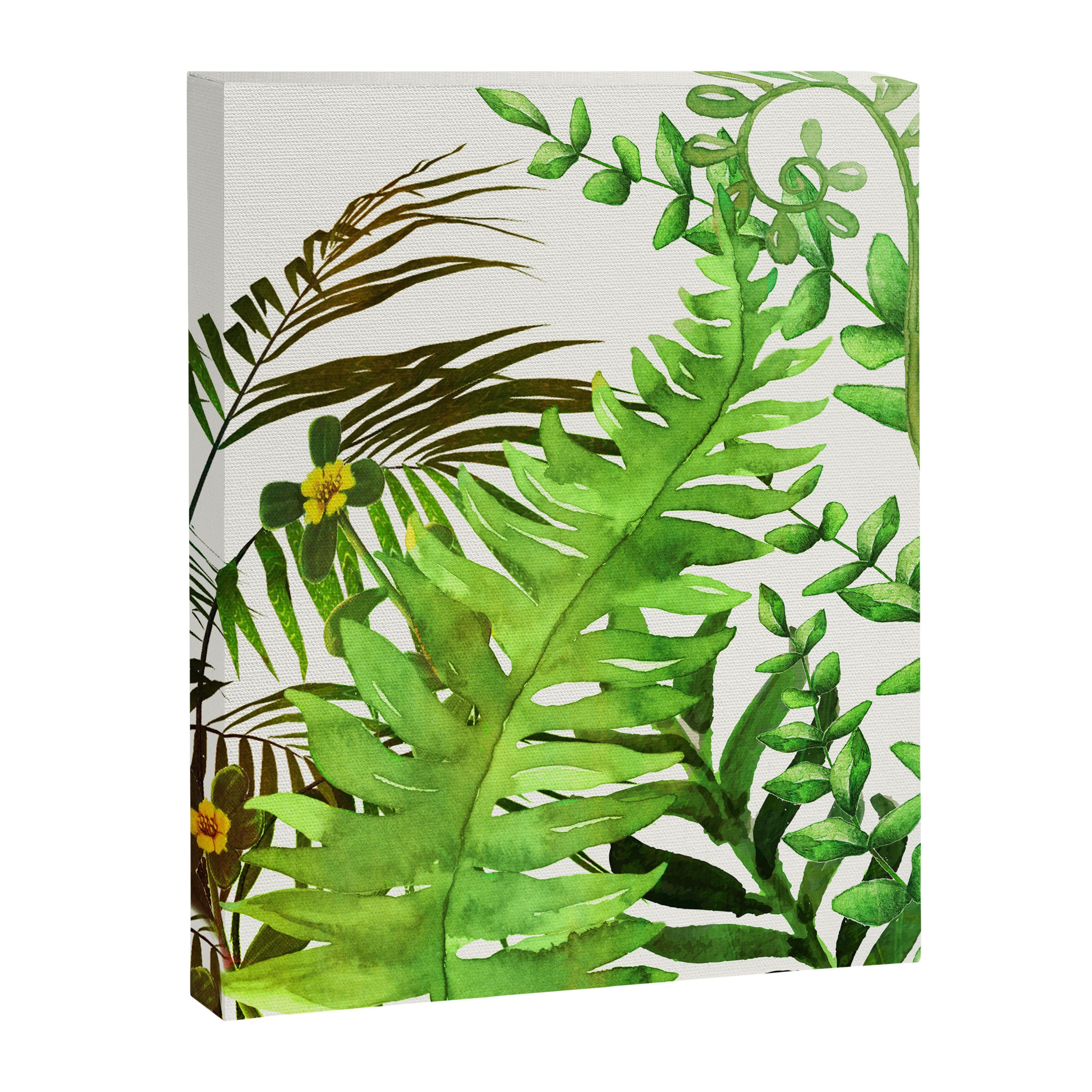 Watercolor Plants Canvas Print Gallery Image 6