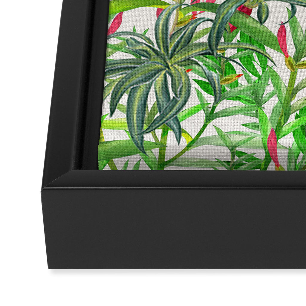 Watercolor Plants III Framed Canvas Print Gallery Image 3