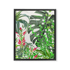 Watercolor Plants III Framed Canvas Print Gallery Image 8