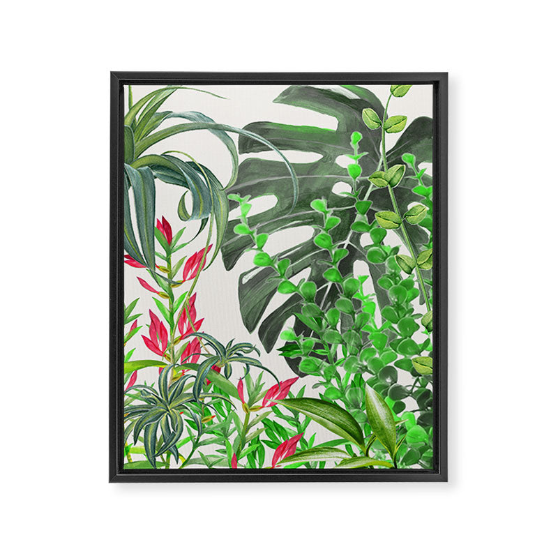 Watercolor Plants III Framed Canvas Print Gallery Image 8