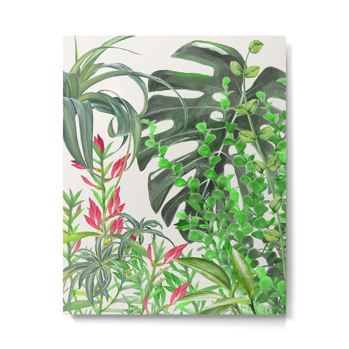 Watercolor Plants III Metal Print Gallery Image 1