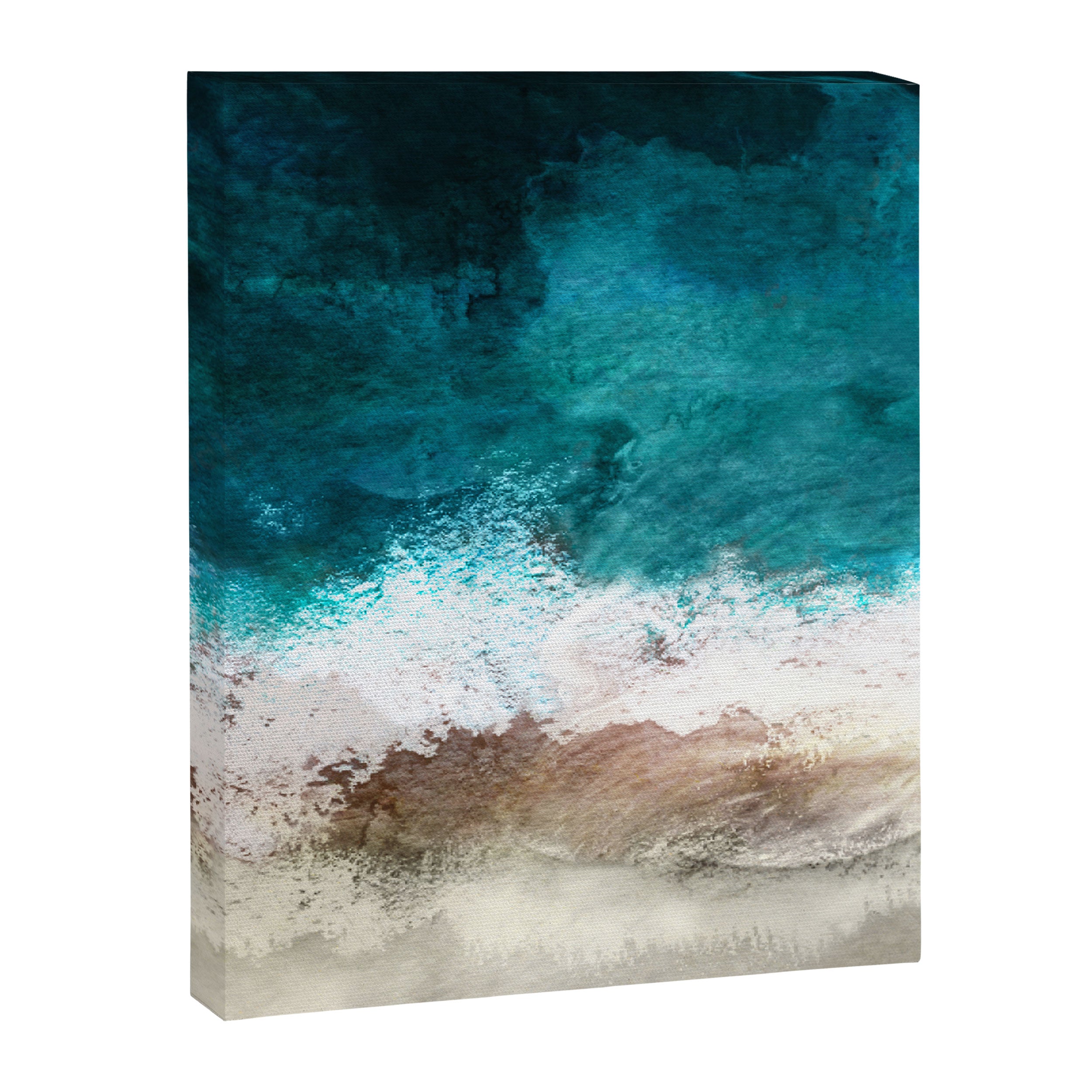 Watercolour Summer Beach V Canvas Print Gallery Image 6