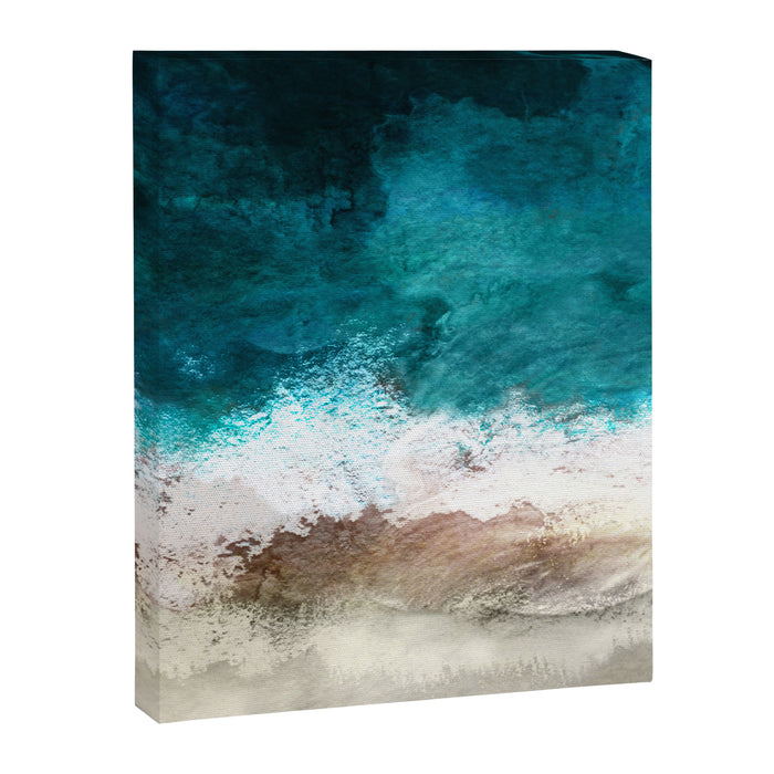 Watercolour Summer Beach V Canvas Print Gallery Image 1
