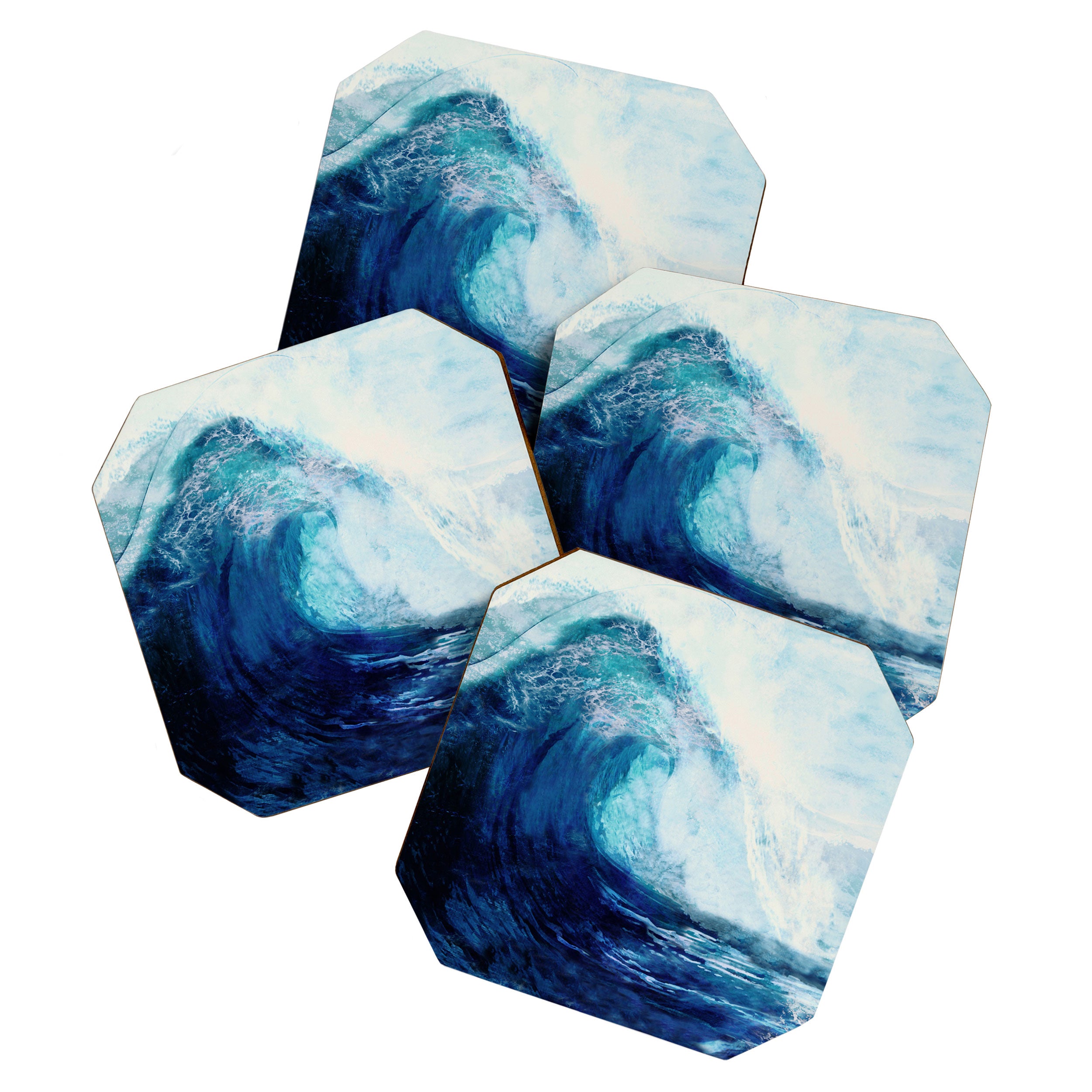 Waves II Coaster Gallery Image 1
