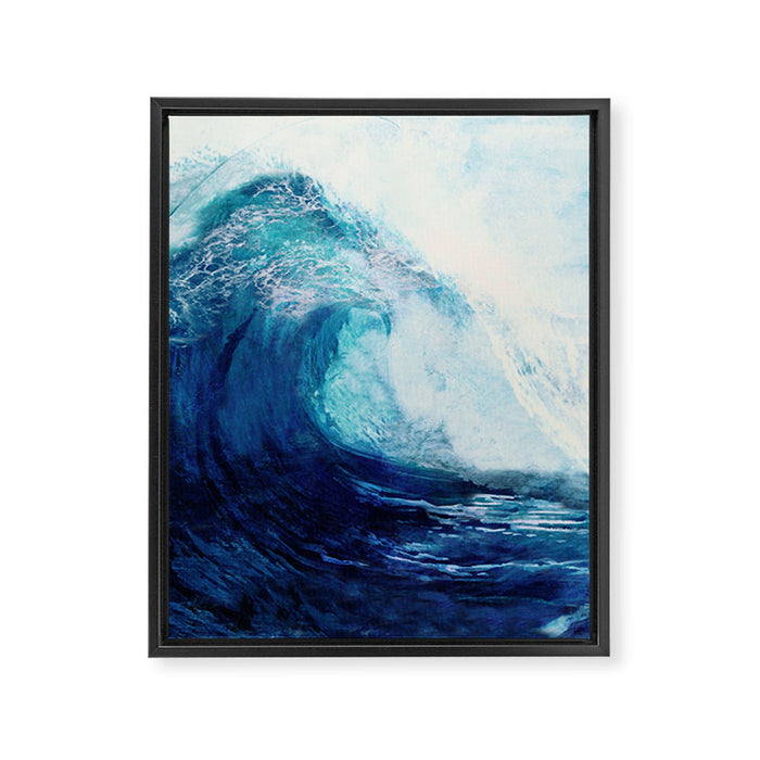Waves II Framed Canvas Print Gallery Image 1