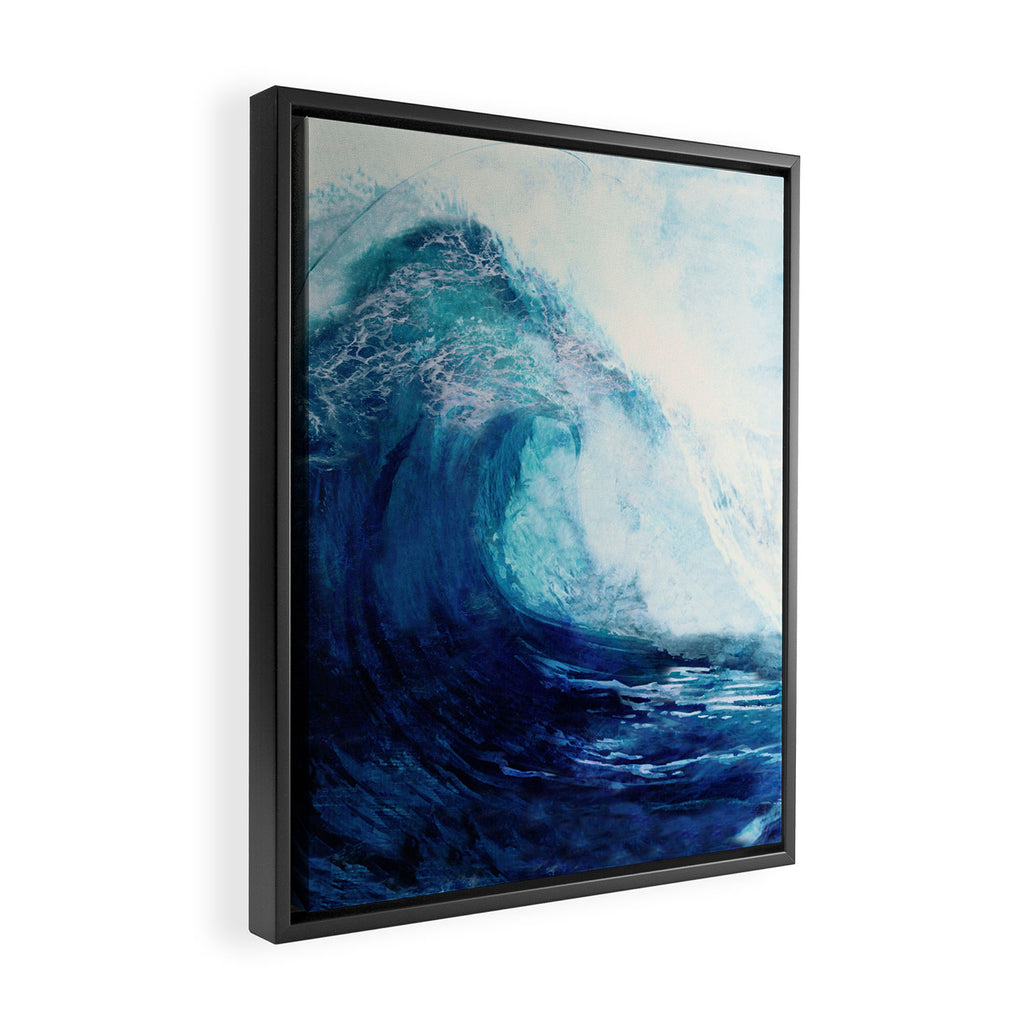 Waves II Framed Canvas Print Gallery Image 2