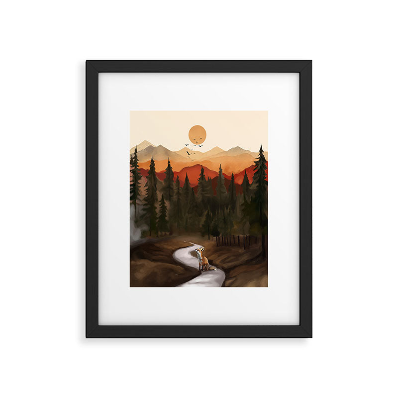 Whispering Pines Framed Art Print Gallery Image 6